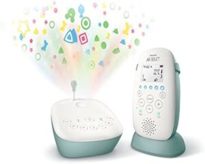 Philips AVENT SCD731/52 video-monitor para bebés 330 m Verde, Blanco - Vigilabebé (330 m, Digital, 50 m, 330 m, Verde, Blanco, LCD)