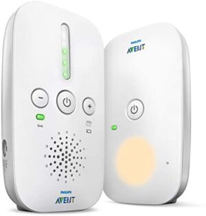 Philips Babyphone DECT SCD502 / 26 - Con bater�a o red el�ctrica - Alcance 300 m - Funci�n de luz nocturna