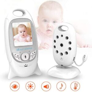 SmartBaby Vigilabebés con Cámara Motorola Digital Bebé Monitor Vídeo Visión Nocturna Monitoreo de Temperatura Despertador (smartbaby babyphone)