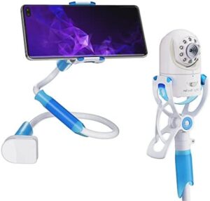 Soporte camara vigilancia bebe & soporte smartphone de BEARTOP | hasta 85 cm | para todas las cámaras & smartphones | robusto & flexible | soporte vigilabebes con camara bebe, baby monitor