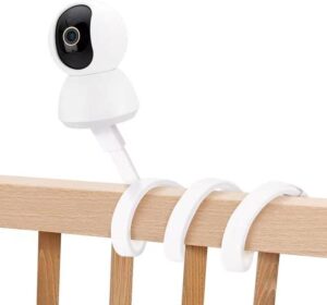 Soporte para vigilabebés, Soporte Universal para cámara de bebé, para la mayoría de cámaras de bebé con Orificio roscado de 1/4 y Hebilla de Tornillo de Cobre, Compatible con HelloBaby Philips Avent