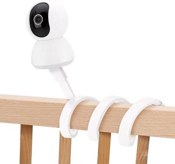 Soporte para vigilabebés, Soporte Universal para cámara de bebé, para la mayoría de cámaras de bebé con Orificio roscado de 1/4 y Hebilla de Tornillo de Cobre, Compatible con HelloBaby Philips Avent