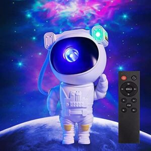 Star Projector Galaxy Night Light,Lámpara de techo LED Astronaut Star Nebula con temporizador y control remoto, regalo para adultos y niños para dormitorio, Navidad, día de San Valentín, etc.