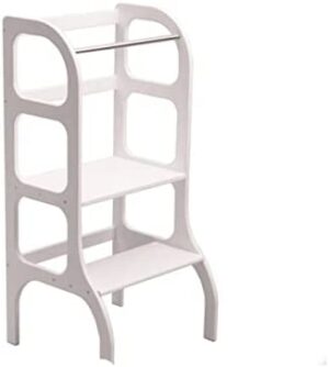Torre de aprendizaje"Step Up". blanco