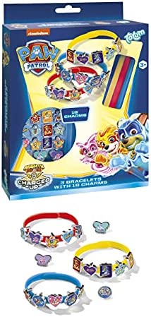 Totum- Paw Patrol Kit de Manualidades para Pulseras, Multicolor, Talla única (720633)