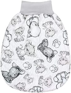TupTam Saco de Dormir para Bebé de Invierno para Niñas Niños, Safari Beige, 0-6 Meses