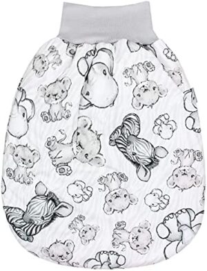 TupTam Saco de Dormir para Bebé de Invierno para Niñas Niños, Safari Beige, 0-6 Meses