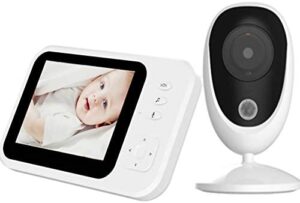 Vigilabebé Bebé Monitor Inteligente LCD 3.5 Pulgada Cámara Visión Nocturna Cámara Vigilancia Bebé Temperatura Diálogo Canción De Cuna 260 Metros De Distancia De Transmisión
