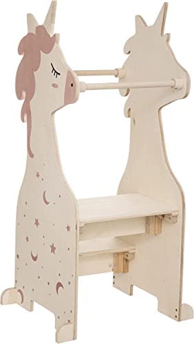 YALO : Torre de observación y aprendizaje Montessori de Madera - Unicornio