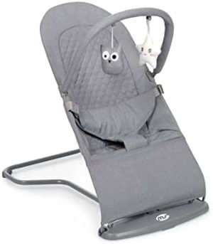ms Hamaca para Bebé Lullaby - Hamaca con vaivén Natural - Plegable Y Portatil 2 En 1 Mecedora Y Silla
