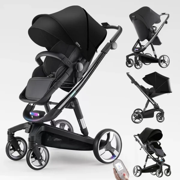 Carrito de Bebé Inteligente Ligero para Recién Nacido